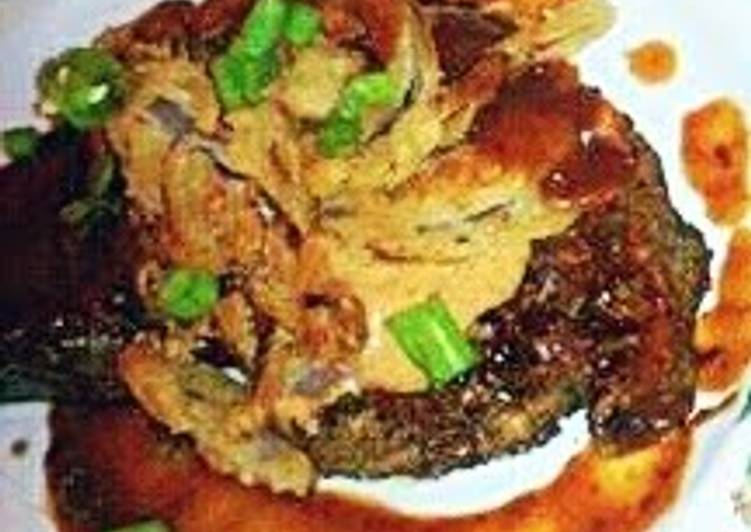 Recipe of Super Quick Homemade ~Jack Daniels  BBQ Rib Eye with Chipotle Cream Sauce~