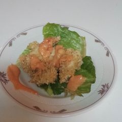 A picture of Bang Bang Popcorn Chicken.