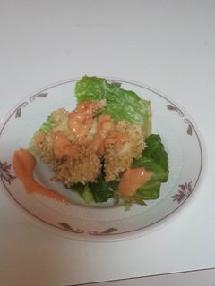 A picture of Bang Bang Popcorn Chicken.