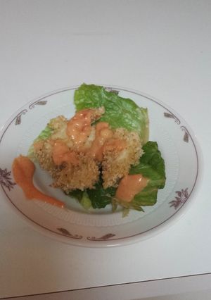 A picture of Bang Bang Popcorn Chicken.