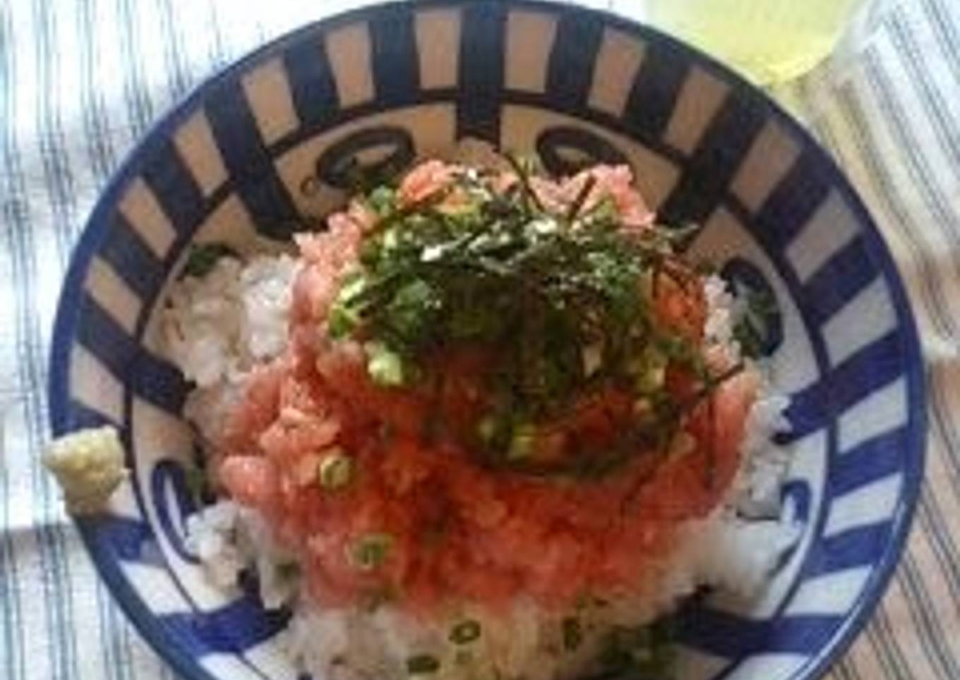 Negitoro Don with Amazing Sauce