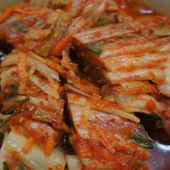A picture of Our Homemade Authentic Kimchi.