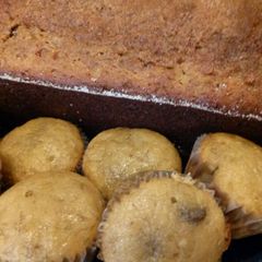 A picture of Nikki's Brown Sugar Banana Bread.