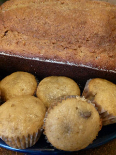 A picture of Nikki's Brown Sugar Banana Bread.