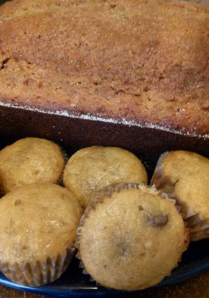 A picture of Nikki's Brown Sugar Banana Bread.