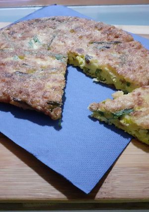 A picture of Wild Asparagus Frittata.