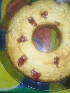 Una foto de Torta de avena y coco