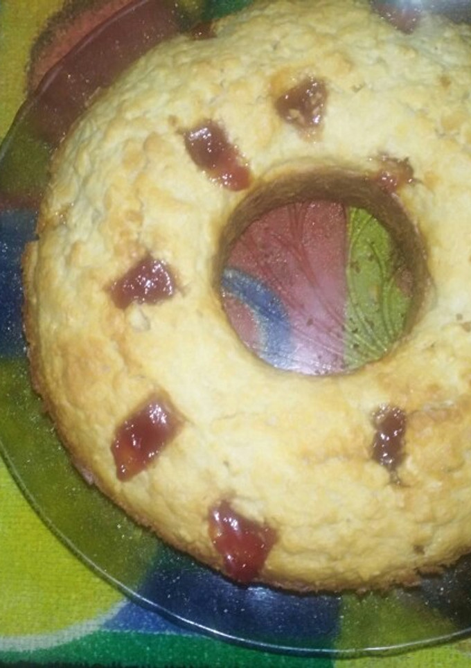 Una foto de Torta de avena y coco