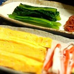 Tamagoyaki Omelette For Sushi Hand Rolls A picture of Tamagoyaki Omelette For Sushi Hand Rolls.