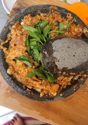 Foto resep Sambel Tempe Kemangi