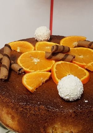 O poză a rețetei Tort cu mandarine.