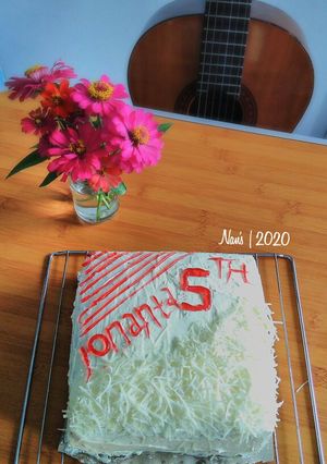 Foto resep Kue ulang tahun (basic cake:brownies kukus)