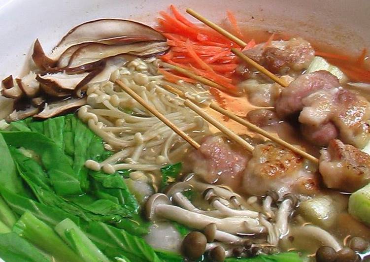 Jibuni-style Hot Pot with Thick Broth