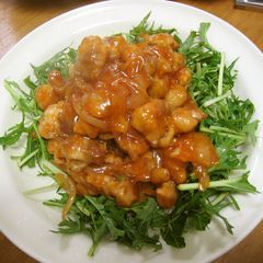 A picture of Delicious! Ketchup and Honey Chicken.