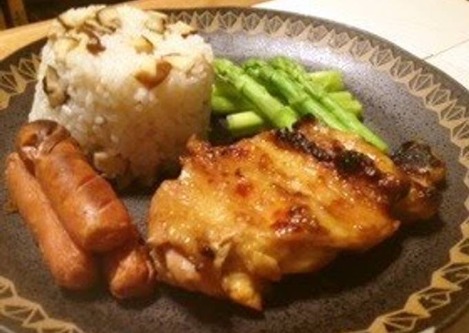 Steps to Make Speedy Tandoori Chicken with Buttered Rice