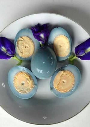 Foto resep Telur Biru Rebus