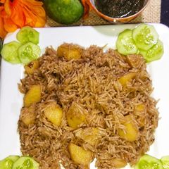 Potato Raw Kairi Rice 😋🍚 A picture of Potato Raw Kairi Rice 😋🍚.