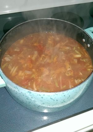 A picture of Cowboy Soup.