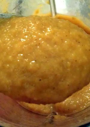 A picture of Healthy Iced Pumpkin Treat.