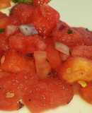 Watermelon salsa