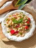 Alubias blancas con salsa pesto