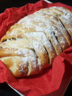 Una foto de Strudel de manzana