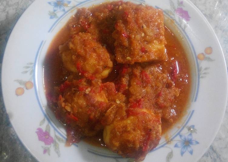 Balado Telur Dg Tahu