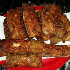 A picture of Asian Inspired Egg Rolls.