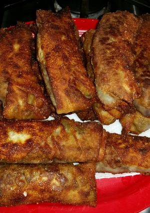 A picture of Asian Inspired Egg Rolls.