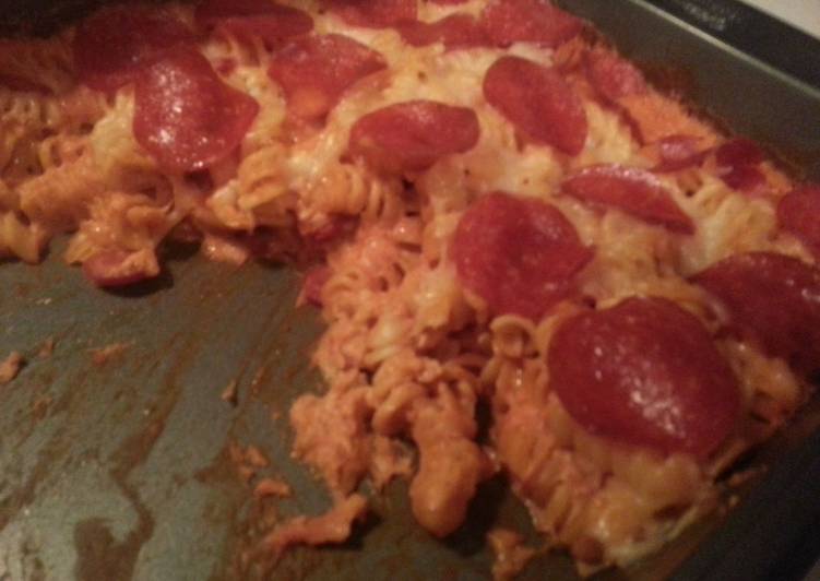My Daughter love Pizza baked pasta