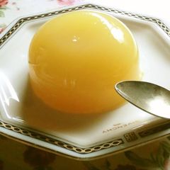 A picture of Healthy Agar Jello Made with 100% Juice.