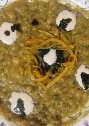 عکسی از دستور آش ترخینه