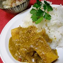 A picture of Chicken and Bamboo Japanese-style Sesame Curry.