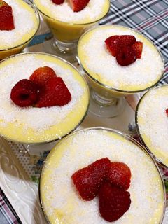 صورة لوصفة حلا سفره (ترايفل الكريم كراميل)🍧😍