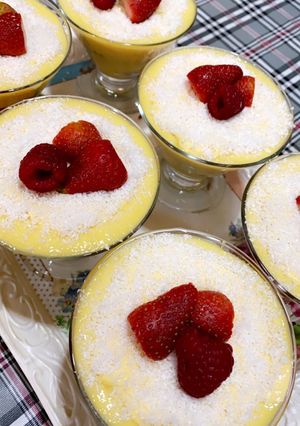 صورة لوصفة حلا سفره (ترايفل الكريم كراميل)🍧😍