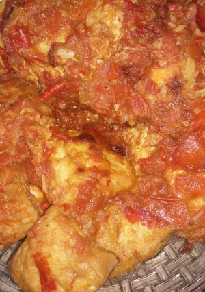 Foto resep Telur tahu balado