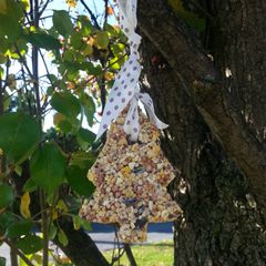 A picture of " Bird Feed Ornaments. ".