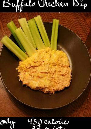 A picture of Baked Buffalo Chicken Dip.