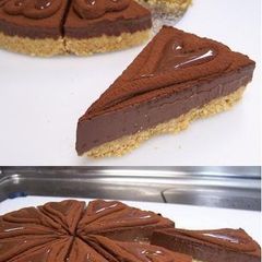 A picture of No-bake Chocolate Truffle Tart.