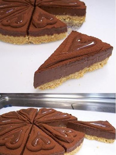 A picture of No-bake Chocolate Truffle Tart.