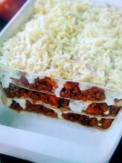 A picture of Mountain bread Lasagne - Healthy alternative....