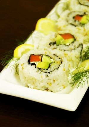 A picture of Salmon & Dill California Roll.