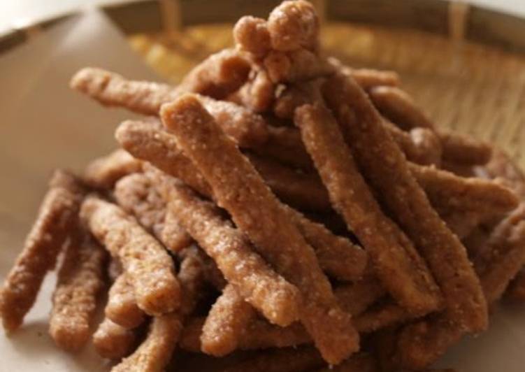 How to Make Ultimate Cinnamon Flavored New Karinto (Sweet Deep-Fried Brown Sugar Snacks)