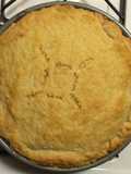 Turkey Pie (with a flakey buttery pie crust)
