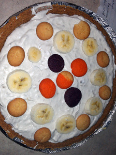 A picture of my banana creme pie.