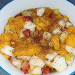 Sweet & Sour Fruit Chaat A picture of Sweet & Sour Fruit Chaat.