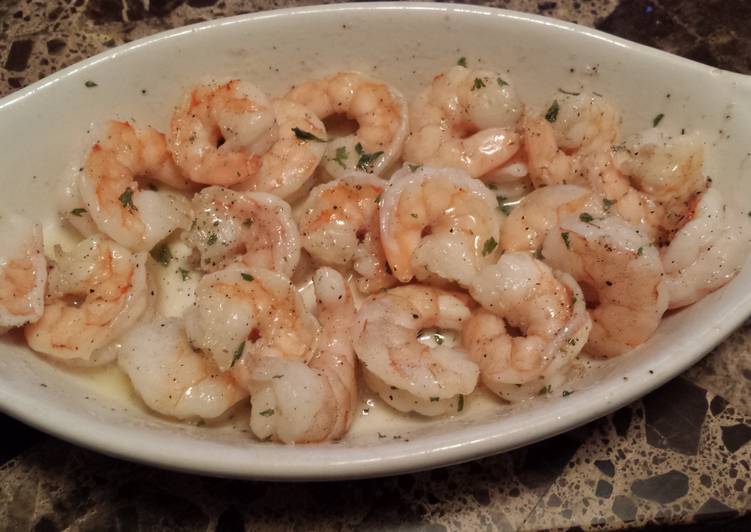 The Bomb Baked Garlic Shrimp