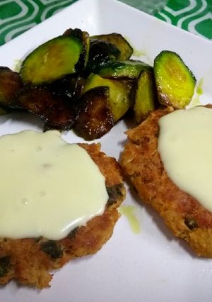 Una foto de Hamburguesas de atún