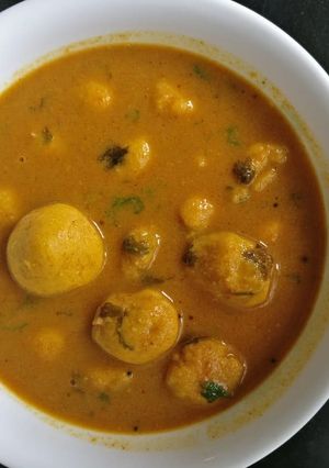 A picture of Maharashtrian Special Sweet And Sour Gravy.