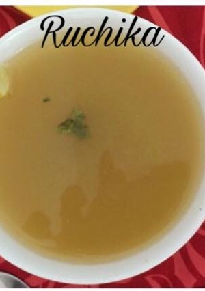 A picture of Vegetable Broth Soup.